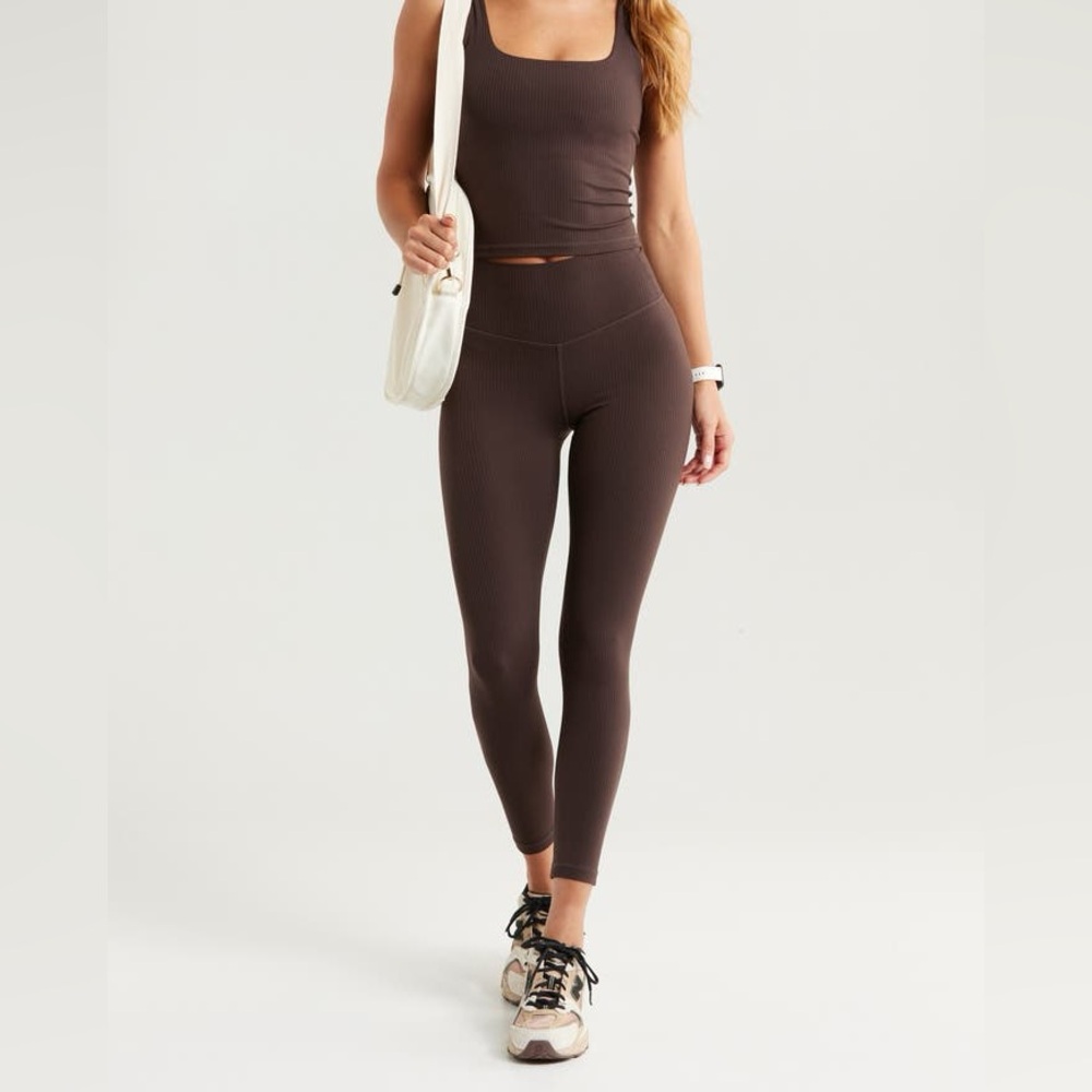 Zara High Waist 7/8 Leggings